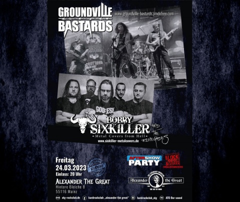 "Groundville Bastards"
+ "Bobby Sixkiller & the Renegades"