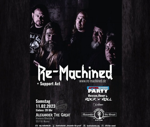 "Re-Machined"
+ Support Act