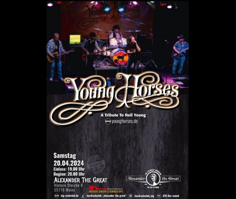 Live on Stage
YOUNG HORSES