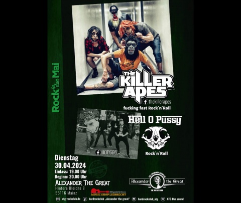 Live on Stage
THE KILLER APES